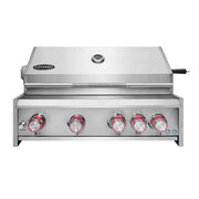 Cosmo 32" Built-In Propane Gas Grill in Stainless Steel, 5 Burners, Infrared Rotisserie, LED Lighting, COS-BGGN325K