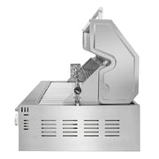 Cosmo 32" Built-In Propane Gas Grill in Stainless Steel, 5 Burners, Infrared Rotisserie, LED Lighting, COS-BGGN325K