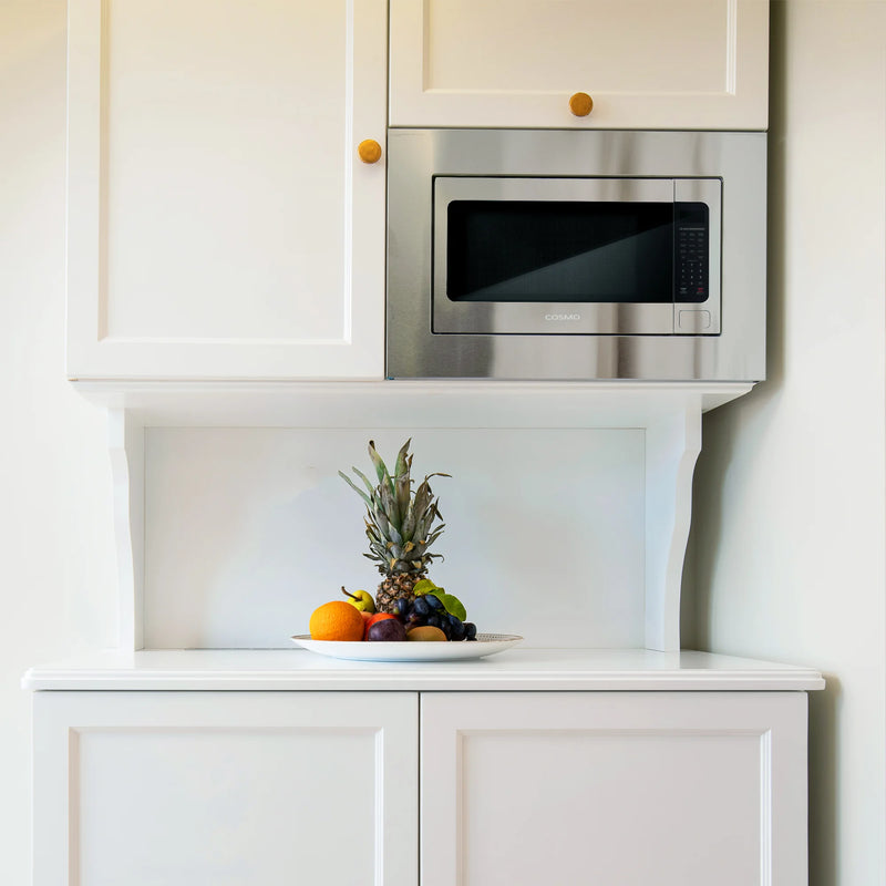 Cosmo 24" Countertop Microwave, 1200W, 2.2 cu. ft., Smart Sensor Cooking, COS-BIM22SSB