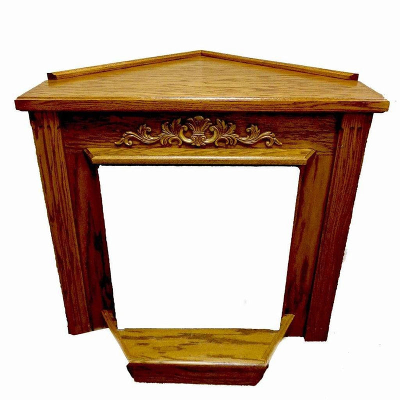 Buck Stove Classic Corner Mantel Accessory for Model 34 Contemporary/Manhattan and Model 384 Gas Stove