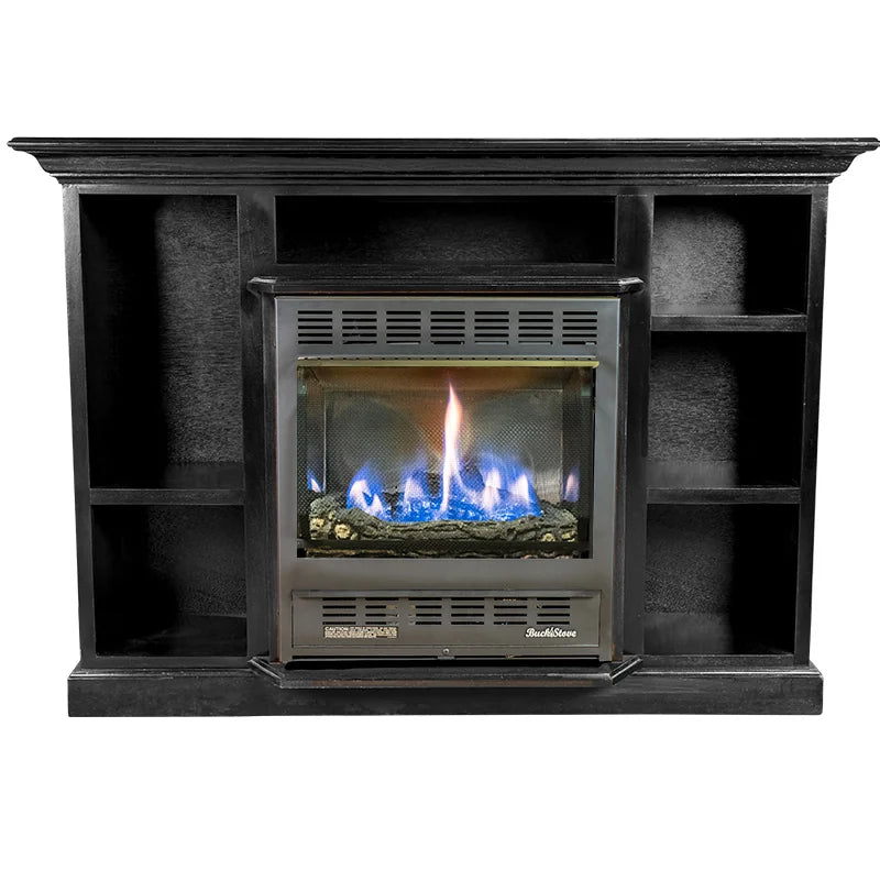 Buck Stove Model 1127 Prestige Bookcase Mantel