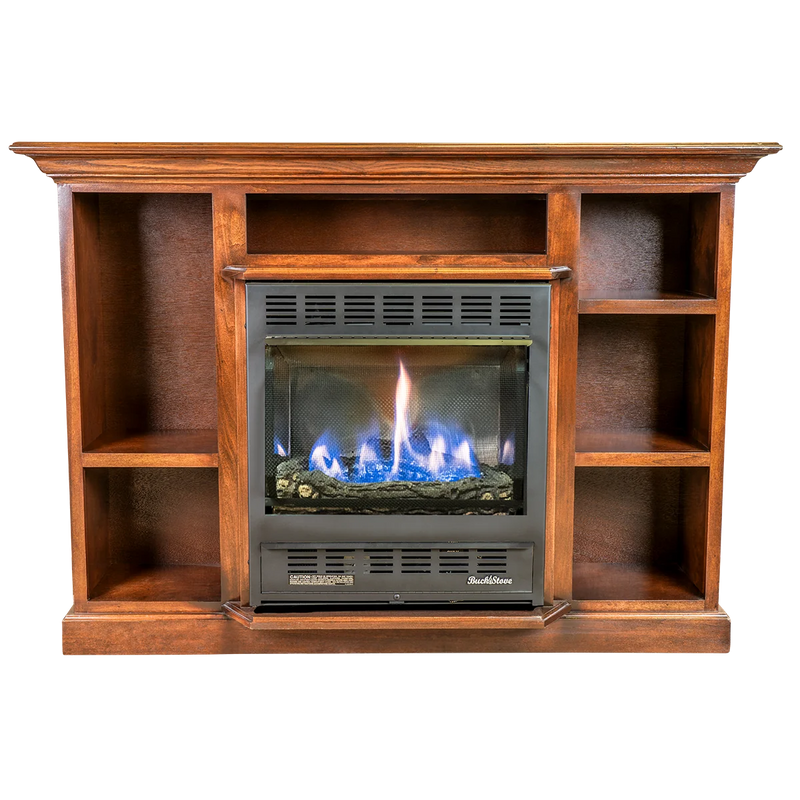 Buck Stove Model 1127 Prestige Bookcase Mantel