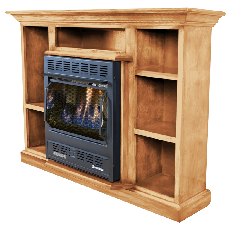 Buck Stove Model 1127 Prestige Bookcase Mantel