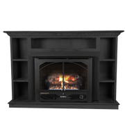 Buck Stove Prestige Bookcase Mantel Accessory for Model 34 Manhattan Gas Stove