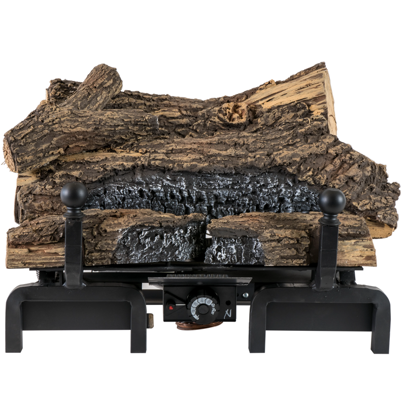 Buck Stove CR18 - 18-Inch Ceramic Vent Free Gas Log Set