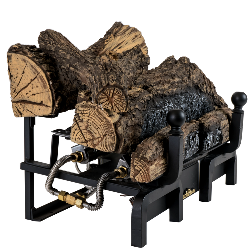 Buck Stove CR18 - 18-Inch Ceramic Vent Free Gas Log Set