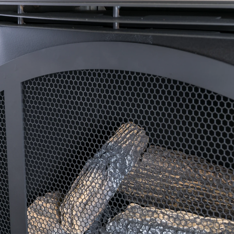 Buck Stove Model T-33 Non-Vent Gas Stove, 32,000 BTU, Millivolt Control, Blower, Manufactured Home Approved, NV T-33
