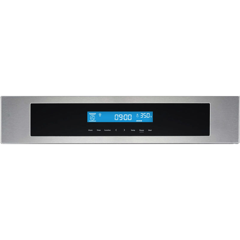 Cosmo 24" Lumin Collection Single Electric Wall Oven in Stainless Steel, 8 Functions, True European Convection, C106SIX-PT