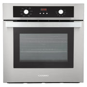 Cosmo 24" Lumin Collection Single Electric Wall Oven in Stainless Steel, 8 Functions, Turbo True European Convection, C51EIX