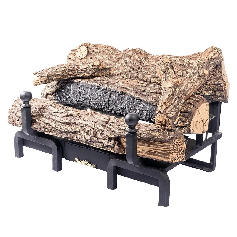 Buck Stove CR18 - 18-Inch Ceramic Vent Free Gas Log Set