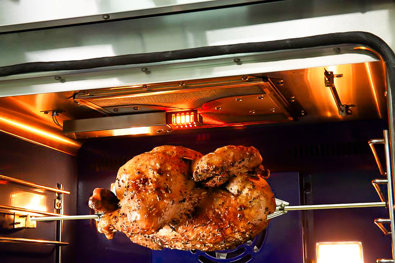 Forno Capriasca 36" Freestanding Gas Range in Stainless Steel, Brass Burners, Convection Fan, FFSGS6260-36