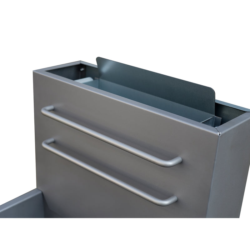 Forno Commerciale Natural Gas Deep Fryer, 4 Burners 120,000 BTU, 50 lbs Oil Capacity