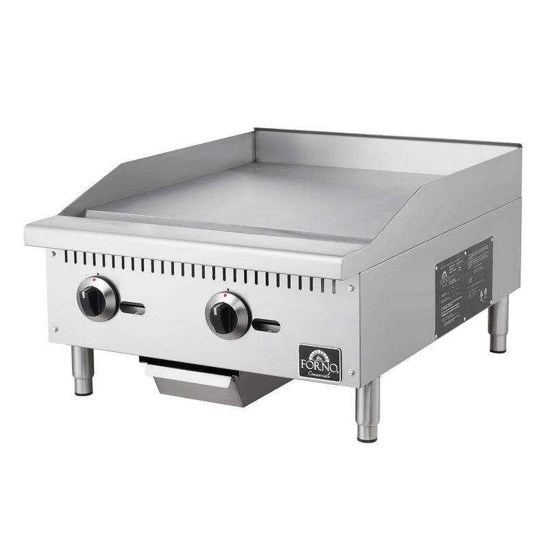 Forno Commerciale 24 Inch Gas Griddle