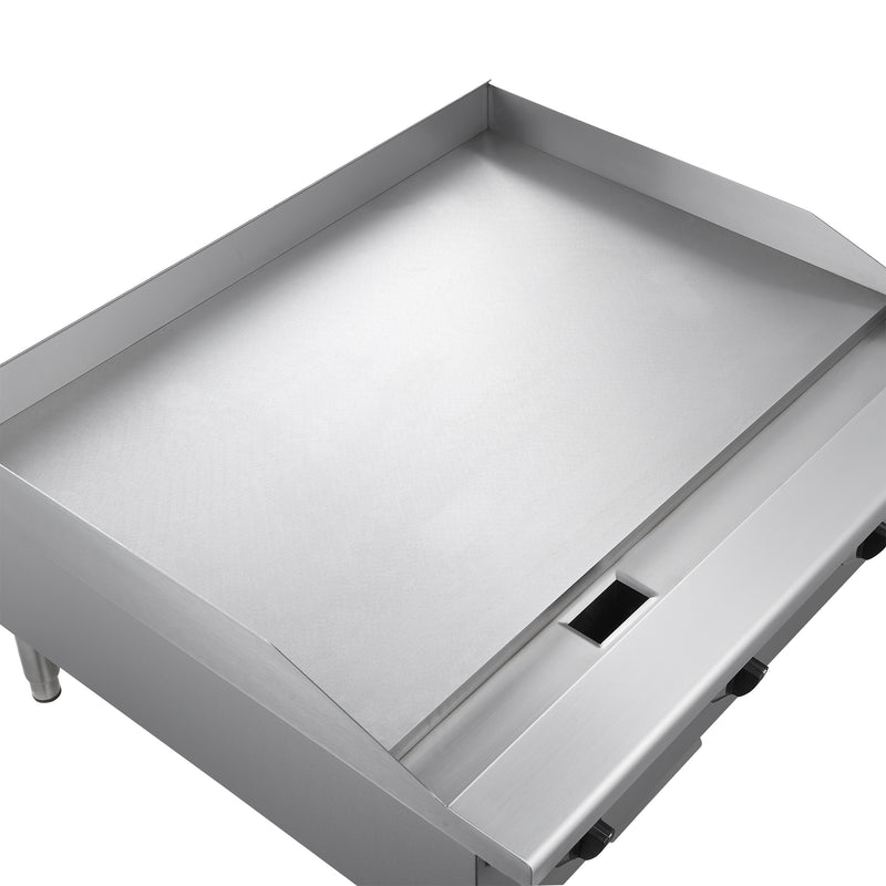 Forno Commerciale 36 Inch Gas Griddle, 3 Burners