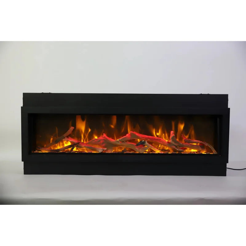 Amantii Panorama 60" Deep Built-in Indoor/Outdoor Linear Electric Fireplace