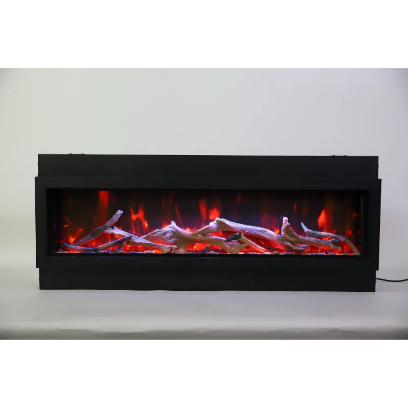 Amantii Panorama 72" Deep Built-in Indoor/Outdoor Linear Electric Fireplace