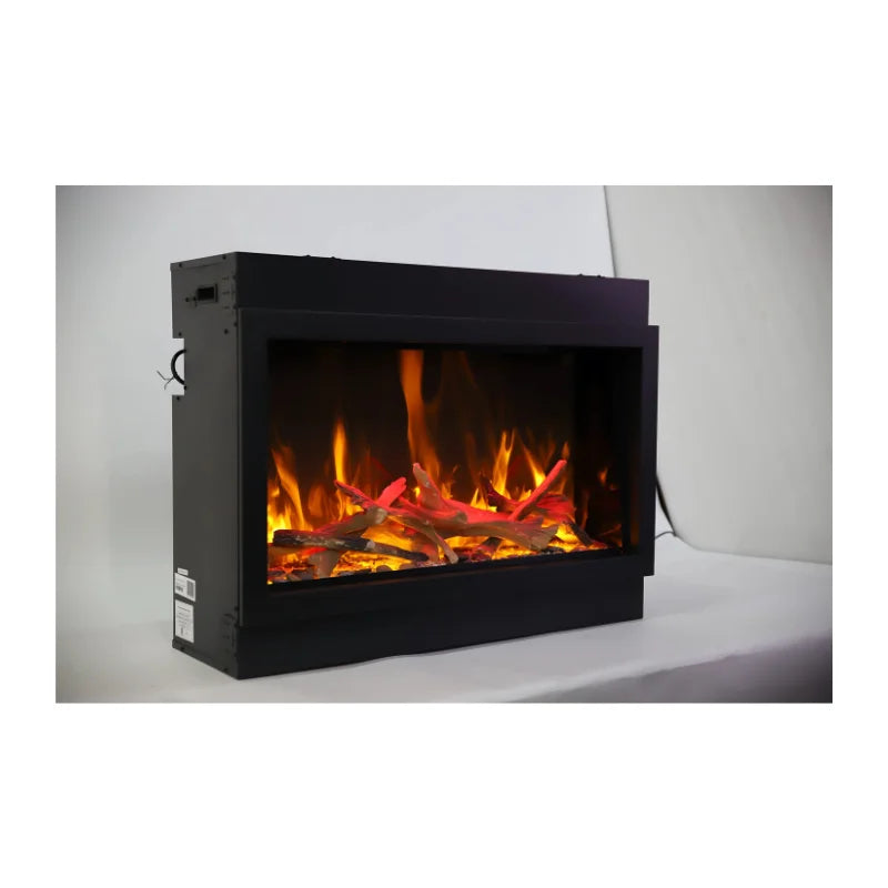 Amantii Panorama 88" Built-in Tall & Deep Indoor/Outdoor Linear Electric Fireplace