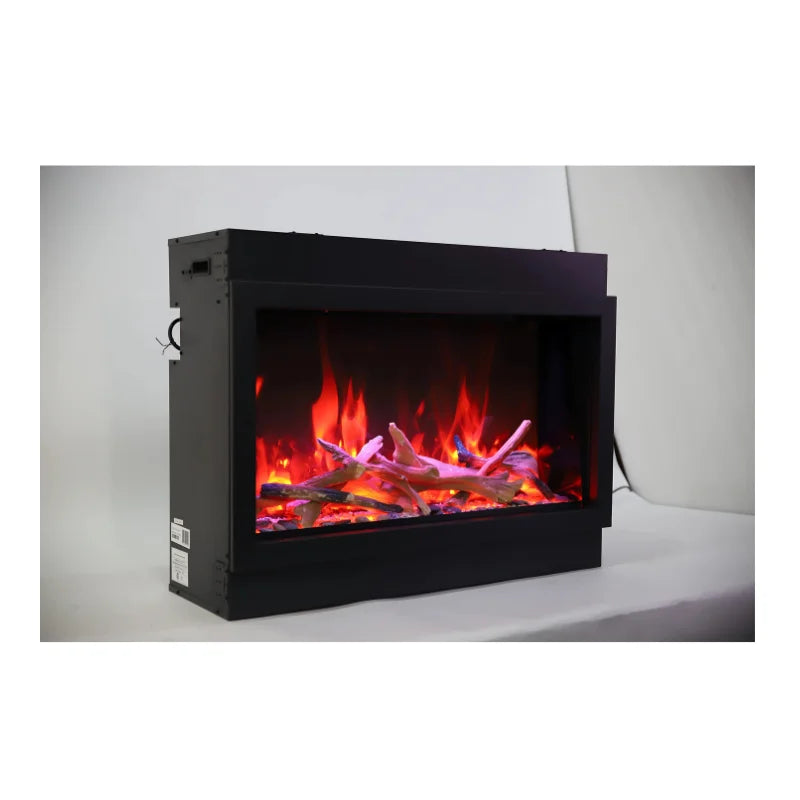 Amantii Panorama 60" Built-in Tall & Deep Lumina Indoor/Outdoor Linear Electric Fireplace