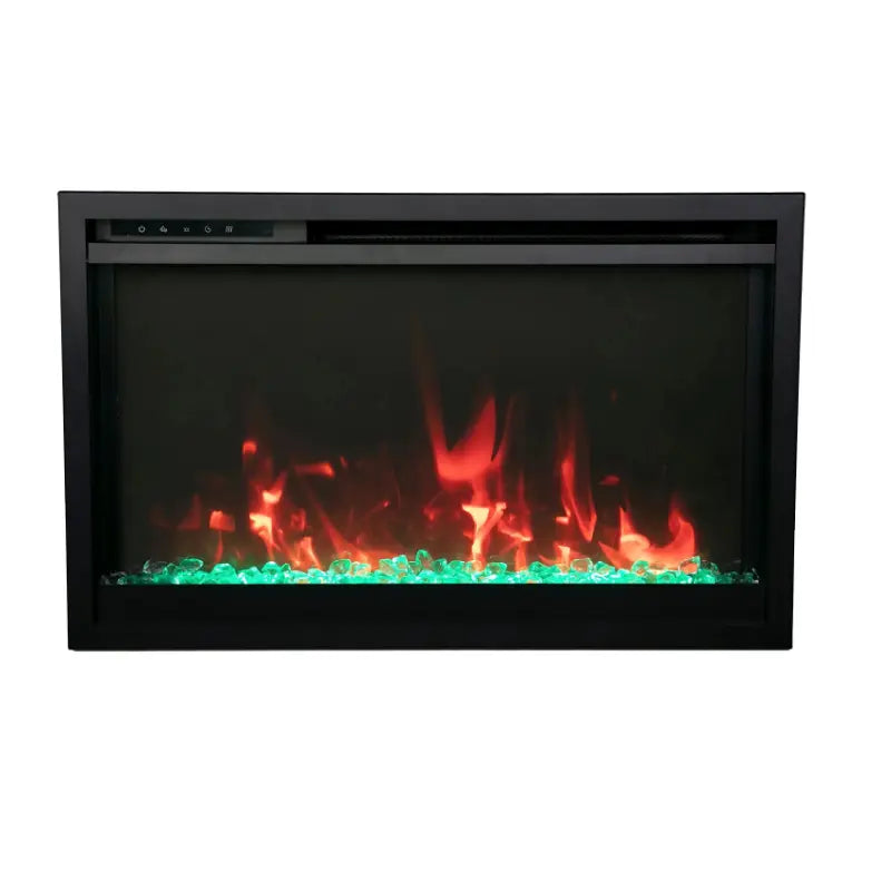 Amantii Traditional Extra Slim 26" Smart Built-In Electric Firebox Insert