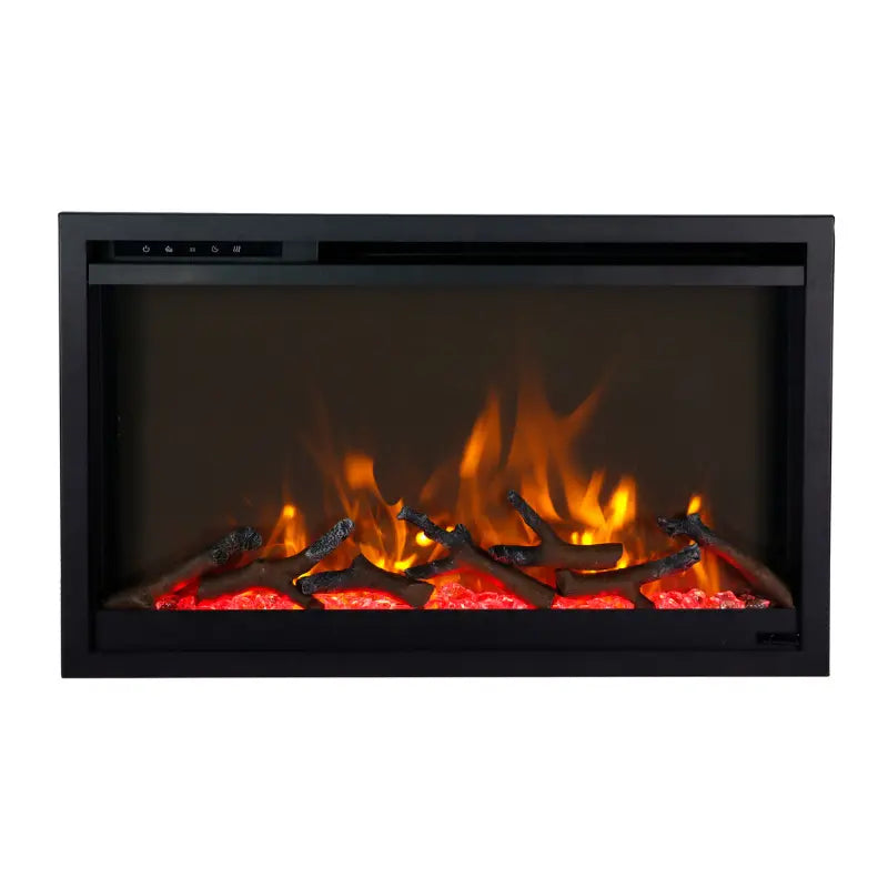 Amantii Traditional Extra Slim 30" Smart Built-In Electric Firebox Insert