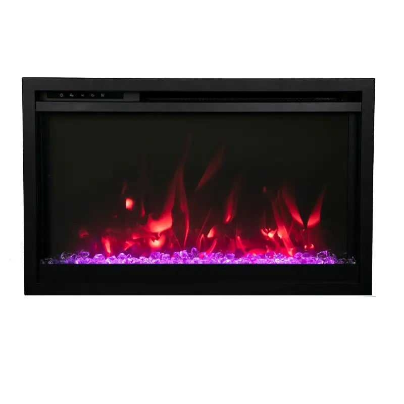 Amantii Traditional Extra Slim 33" Smart Built-In Electric Firebox Insert