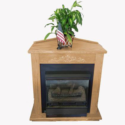 Buck Stove Contemporary Corner Mantel Accessory for Model 34 and Model 384 Gas Stove