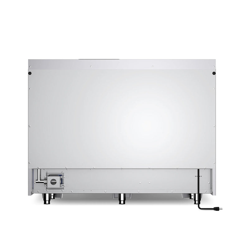 Cosmo 48" Lumin Collection 5.5 cu. ft. Freestanding Dual Fuel Double Oven Range in Stainless Steel, 8 Sealed Burners, Convection, COS-DFRP488K