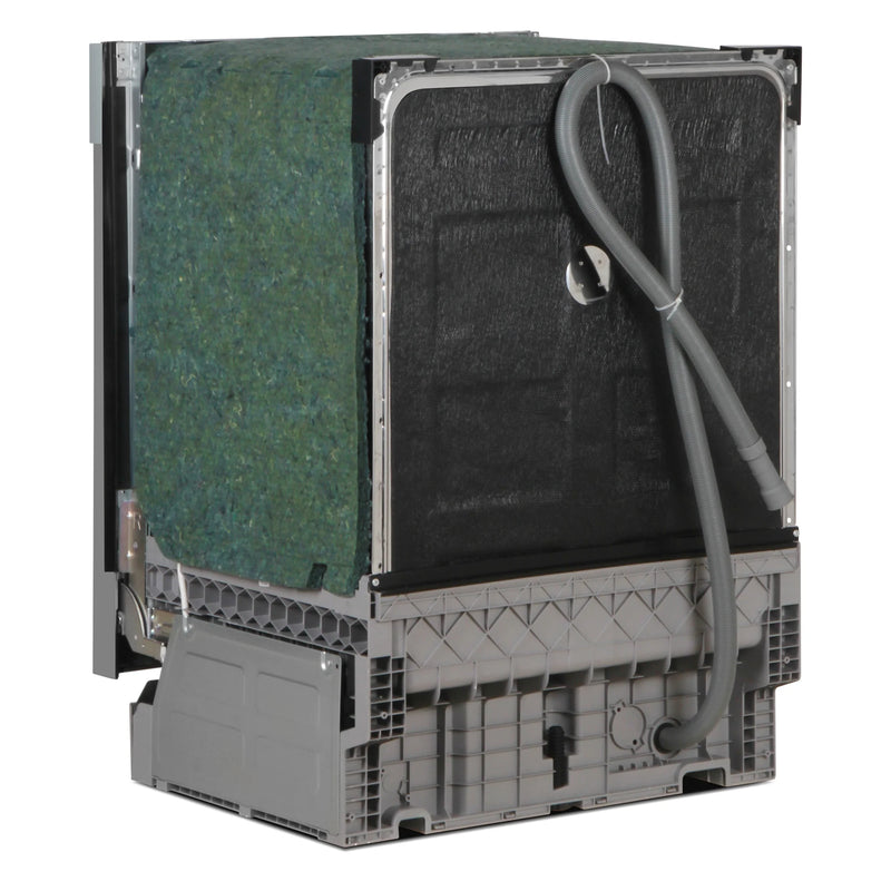 Cosmo 24" Built-In Tall Tub Dishwasher in Fingerprint Resistant Stainless Steel, Quiet 52 dBA, Adjustable Upper Rack, COS-DWD24FBR