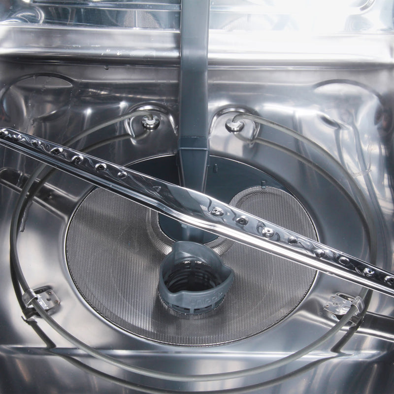 Cosmo 24" Vista Collection Built-In Dishwasher in Stainless Steel, Advanced Sanitize Technology, Ultra-Quiet 48 dBA, COS-DWV24TTR