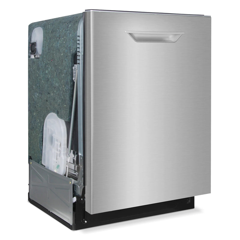Cosmo 24" Vista Collection Built-In Dishwasher in Stainless Steel, Advanced Sanitize Technology, Ultra-Quiet 48 dBA, COS-DWV24TTR