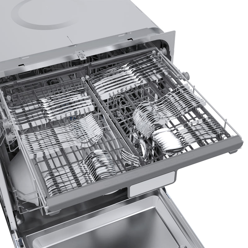 Forno Rivestito 24" Built-In Panel Ready Dishwasher, Energy Star Certified, Quiet 45 dB Operation, Stainless Steel Interior, FDWBI8011-24