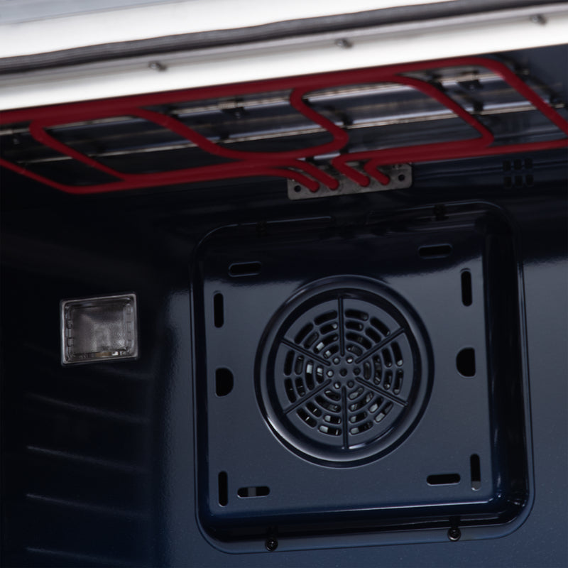 Forno Capriasca 36" 5.36 cu. ft. Dual Fuel Range with 6 Brass Burners, Air Fryer Kit, Rotisserie Kit, Wok Support & Griddle in White with Antique Brass Handles, FFSGS6387-36WHT