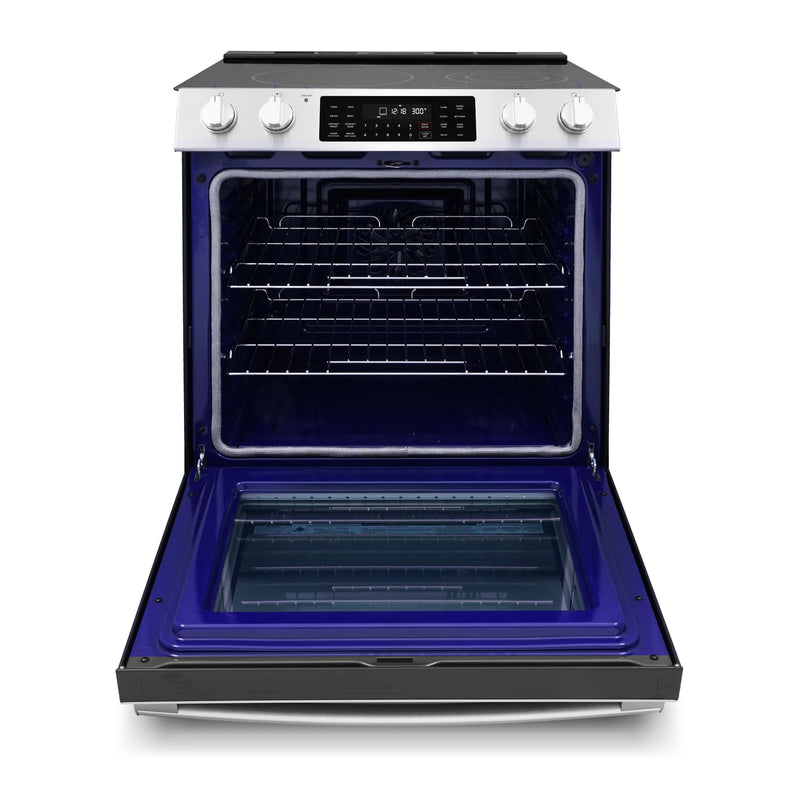 Cosmo 30" Haven Collection 6.3 cu. ft. Freestanding Electric Range in Stainless Steel, Air Fry, Self-Clean, COS-ERC305WKTD