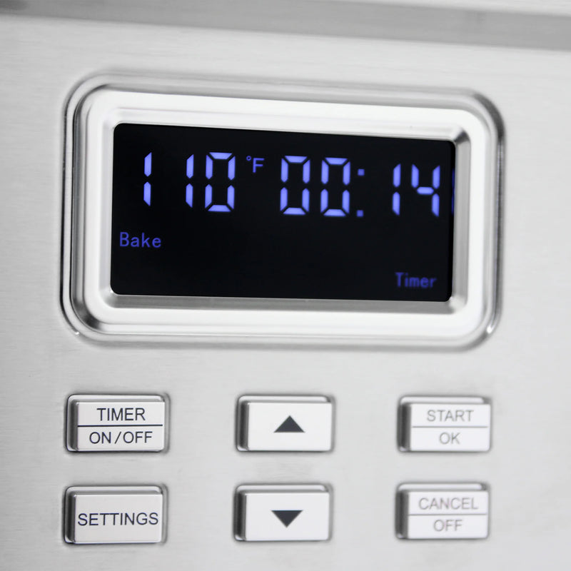 Cosmo 36" Haven Collection 6.0 cu. ft. Electric Range in Stainless Steel, Convection Oven, 5 Burners, COS-ERC365KBD