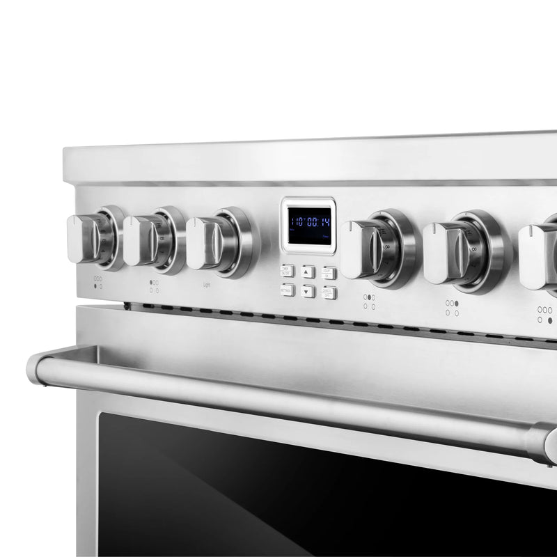 Cosmo 36" Haven Collection 6.0 cu. ft. Electric Range in Stainless Steel, Convection Oven, 5 Burners, COS-ERC365KBD