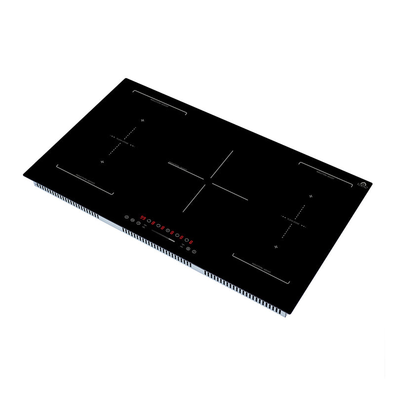 Forno 36" Induction Cooktop, 5 Zones with 2 Flex-Zones, 9 Power Levels & Booster, Touch Control, FCTIN0569-36