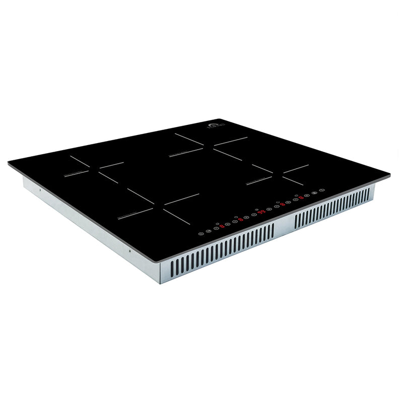 Forno Parco 24" Induction Cooktop, 4 Zones, 9 Power Levels, Boost Function, FCTIN0583-24