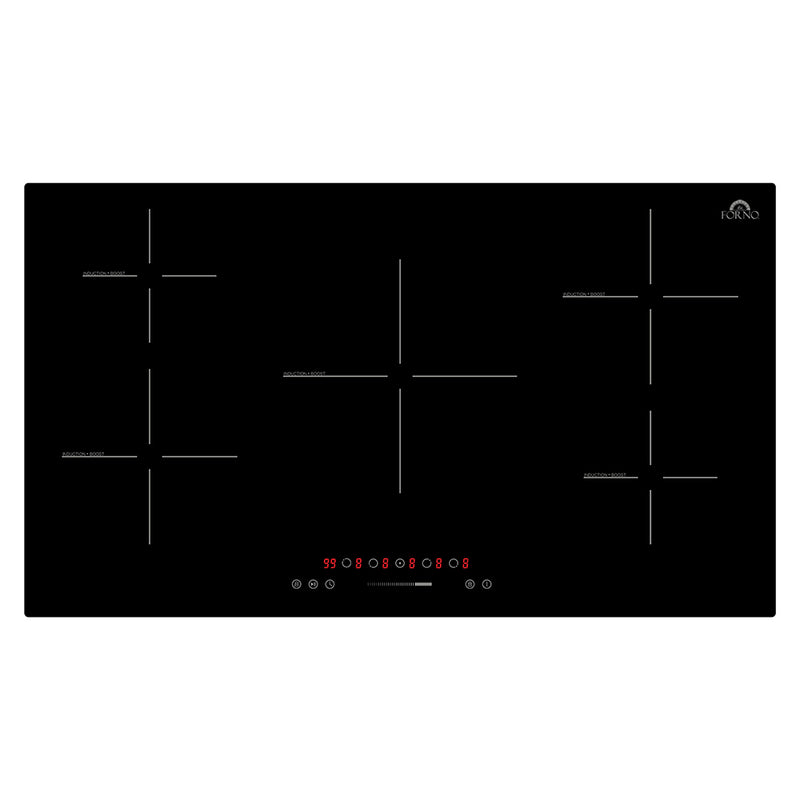Forno Parco 36" Induction Cooktop, 5 Zones, Touch Control, Timer, FCTIN0583-36