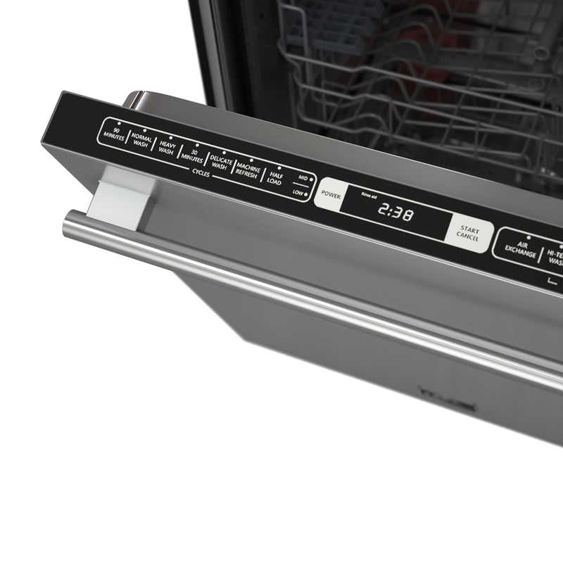 Forno Romano 24" Built-In Tall Tub Dishwasher in Stainless Steel, 7 Wash Programs, 52 dBA Quiet Operation, ENERGY STAR, FDWBI8035-24S