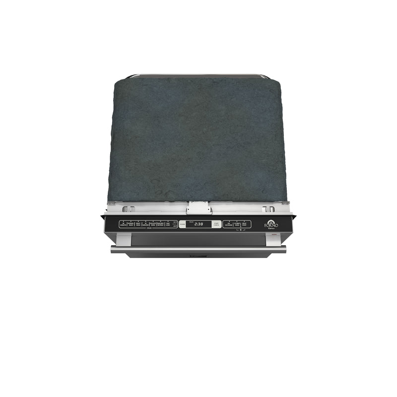 Forno Romano 24" Built-In Tall Tub Dishwasher in Stainless Steel, 7 Wash Programs, 52 dBA Quiet Operation, ENERGY STAR, FDWBI8035-24S