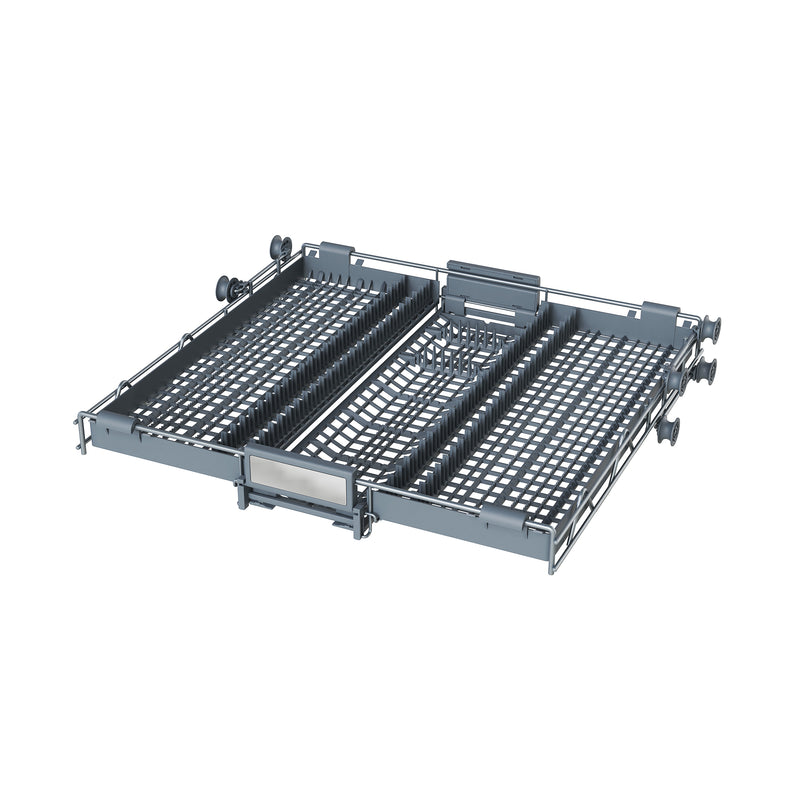 Forno Romano Espresso 24" Built-In Tall Tub Dishwasher in White, 52 dBA, 3 Rack Design, with Stainless Steel Handles, FDWBI8035-24WHT