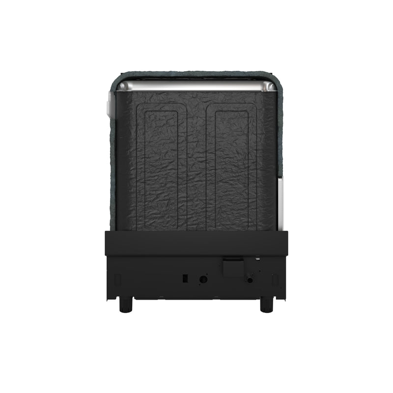 Forno Espresso Pozzo 24" Built-In Dishwasher in Black, 6 Wash Programs, Double Drying, with Stainless Steel Handles, FDWBI8067-24BLK