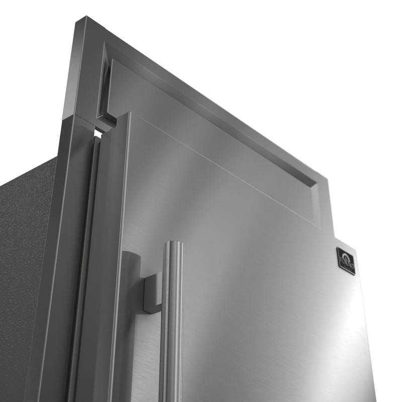 Forno Maderno 28" Built-In Convertible Refrigerator in Stainless Steel, 13.6 cu.ft., Right Swing, FFFFD1722-32RS