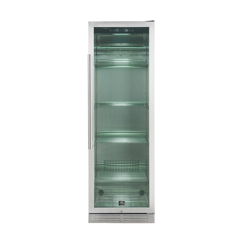 Forno Asciutto 24" Dry Aging Cabinet in Stainless Steel, 14.66 cu.ft. Capacity, Dual Evaporators, UVC Sterilization, FFSDA6833-24