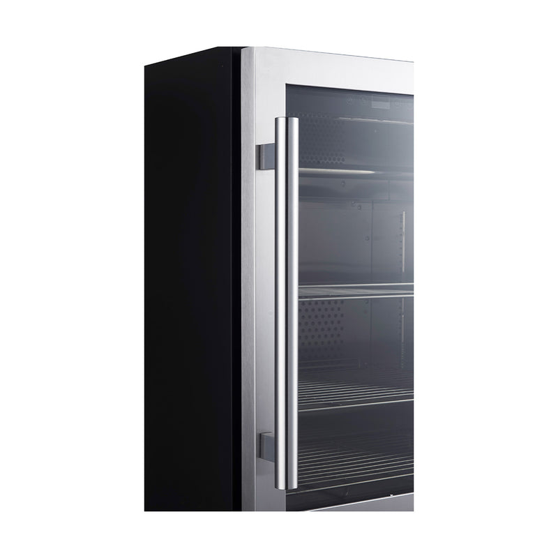 Forno Asciutto 24" Dry Aging Cabinet in Stainless Steel, 4.41 cu.ft., UVC Sterilization, Dual Evaporators, FFSDA6840-24