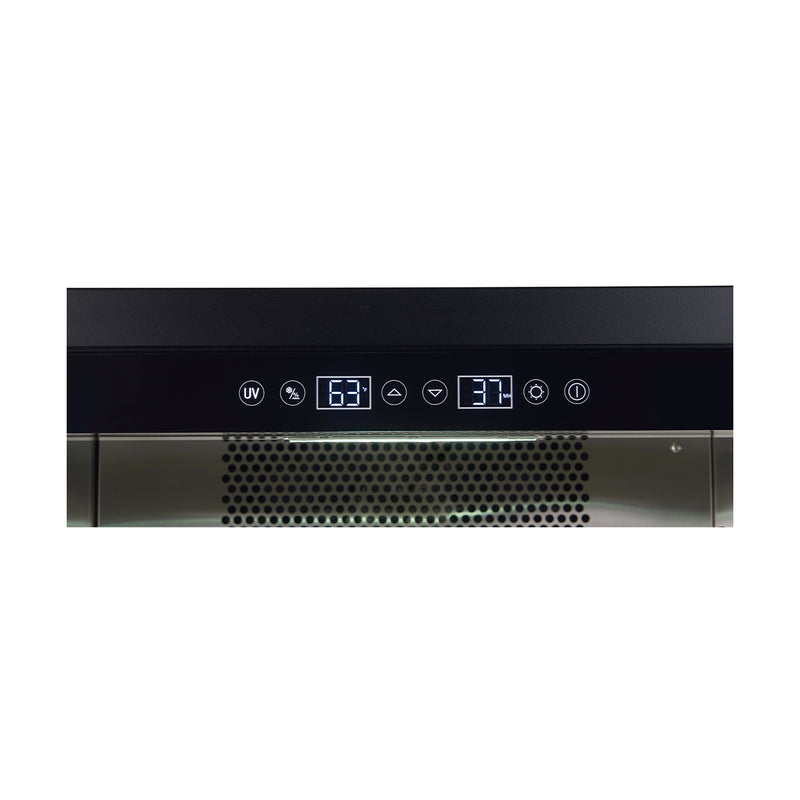 Forno Asciutto 24" Dry Aging Cabinet in Stainless Steel, 4.41 cu.ft., UVC Sterilization, Dual Evaporators, FFSDA6840-24