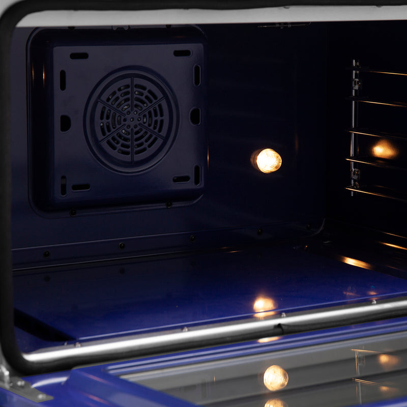 Forno Massimo 36" Freestanding Electric Range, True Convection, Air Fry, Telescopic Racks, FFSEL6020-36