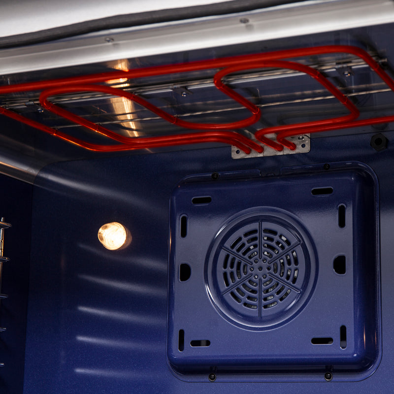 Forno Massimo 36" Freestanding Electric Range, True Convection, Air Fry, Telescopic Racks, FFSEL6020-36