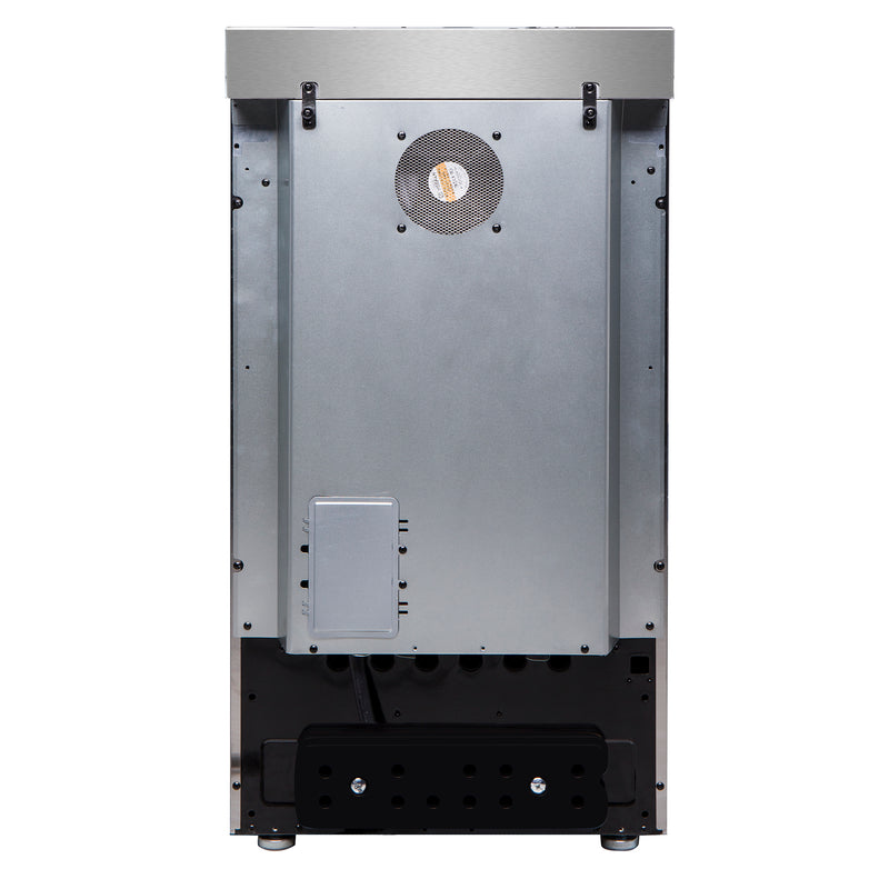 Forno Loiano 24" Freestanding Electric Range in Stainless Steel, Air Fry, Storage Drawer, FFSEL6069-24