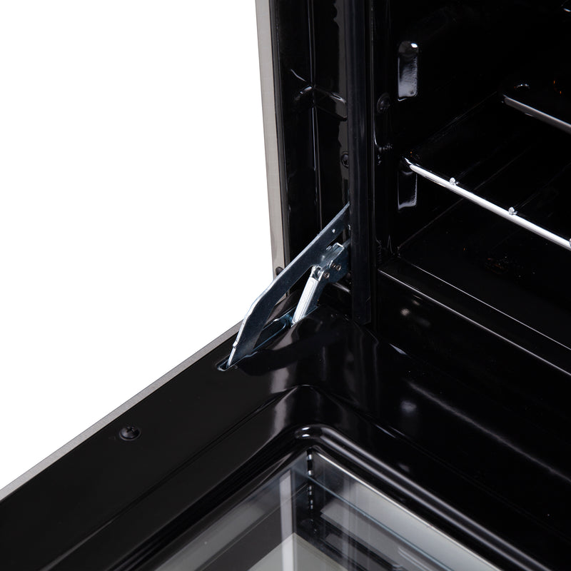 Forno Loiano 24" Freestanding Electric Range in Stainless Steel, Air Fry, Storage Drawer, FFSEL6069-24